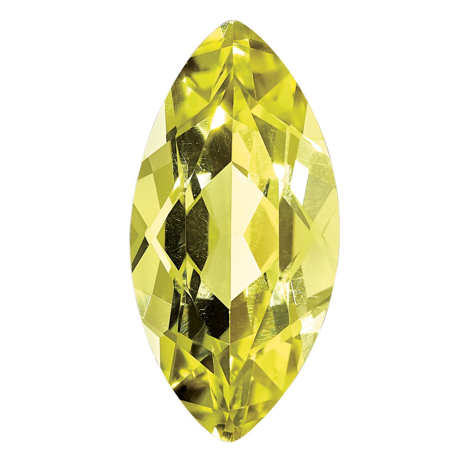 Lemon Quartz 8X4mm Marquise AA Quality Gemstone LQ-0804-MQF-AA, MPN: LQ-0804-MQF-AA,