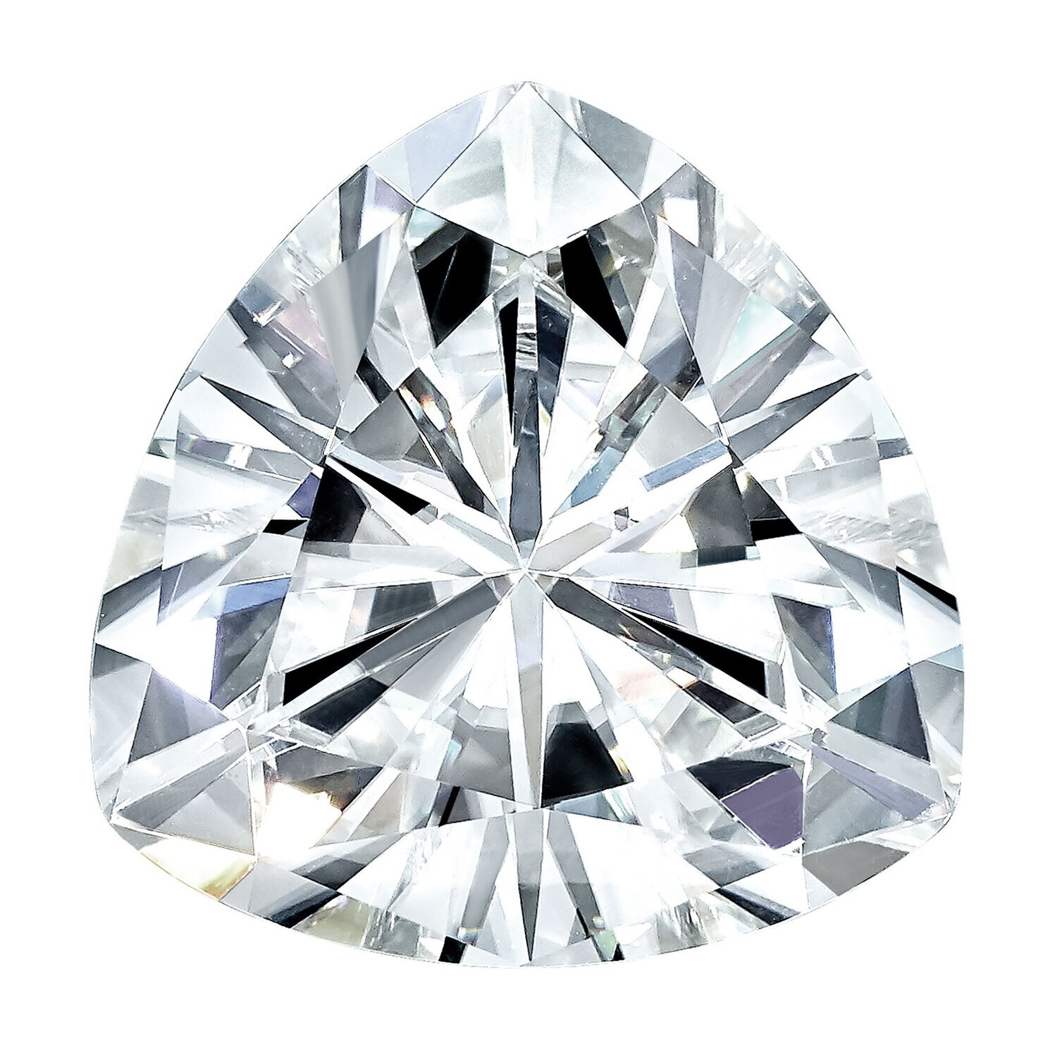 Moissanite Pure Light E F Color 3mm Trillion Gemstone MT-0300-TRF-QP, MPN: MT-0300-TRF-QP,