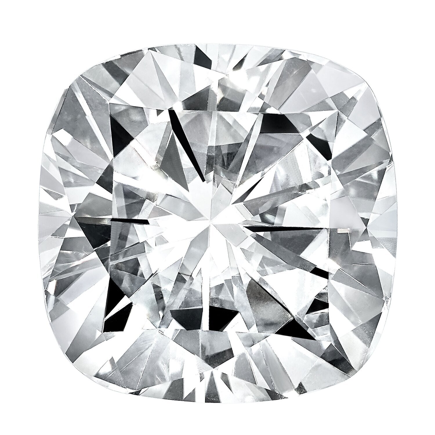 Moissanite True Light H Color 5mm Square Cush Gemstone MT-0500-CUF-QR, MPN: MT-0500-CUF-QR,
