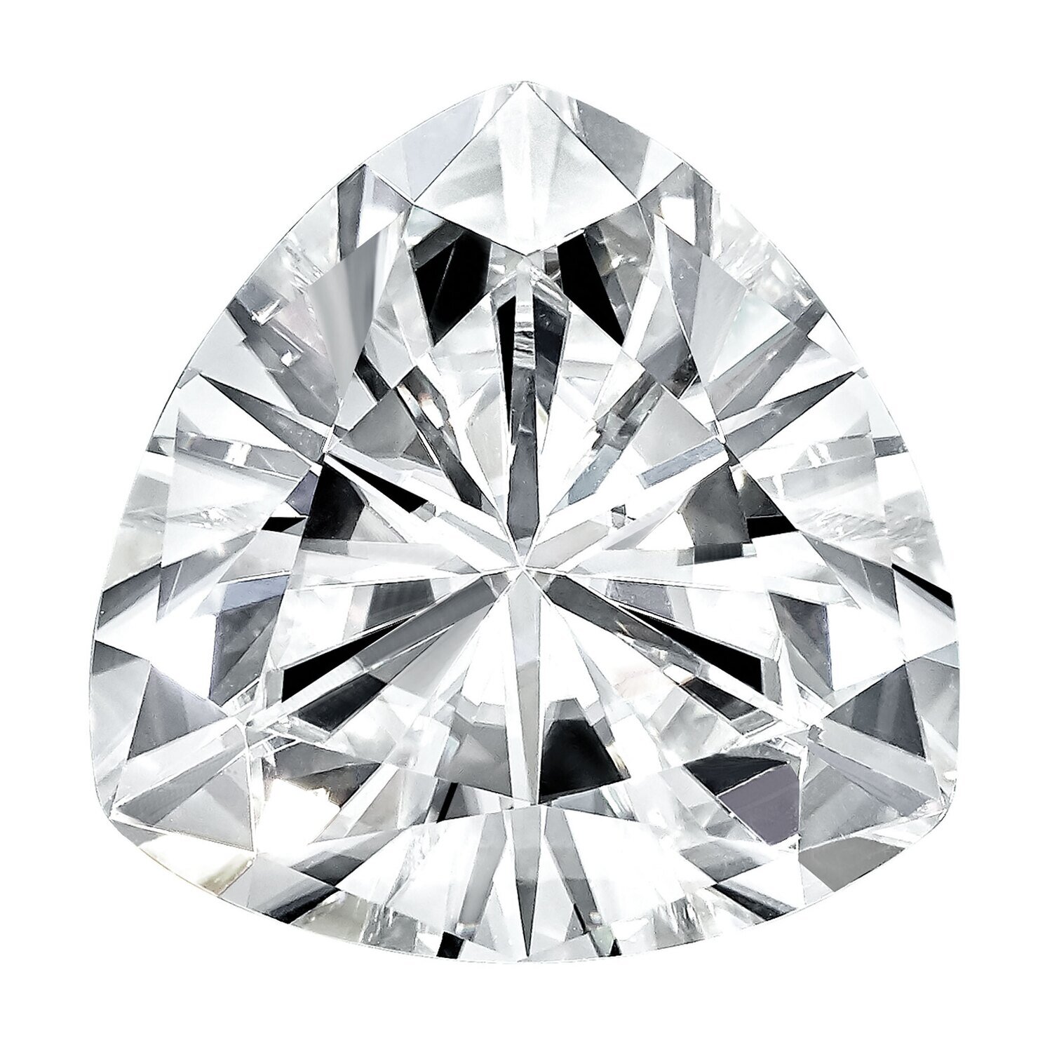 Moissanite True Light H Color 7mm Trillion Gemstone MT-0700-TRF-QR, MPN: MT-0700-TRF-QR,