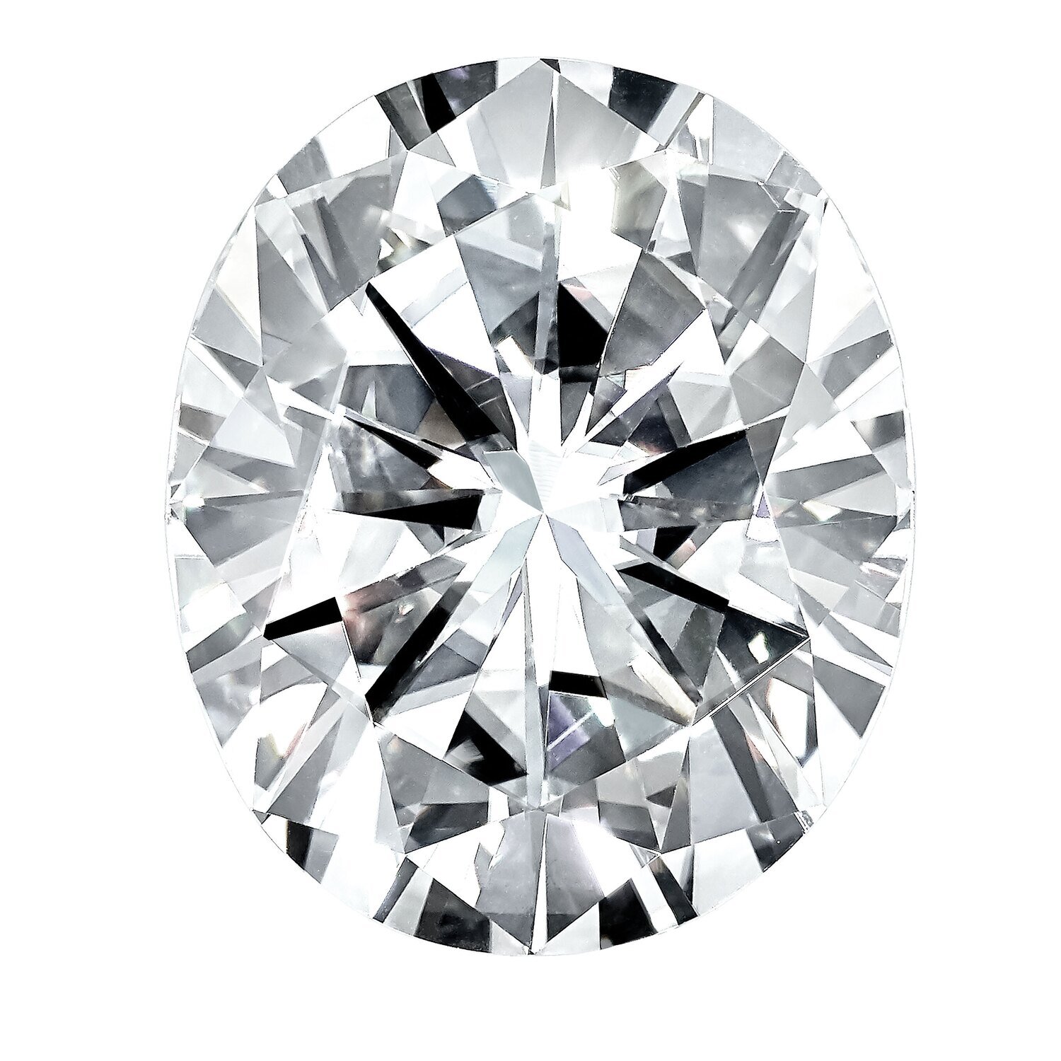Moissanite True Light H Color 7X5mm Oval Gemstone MT-0705-OVF-QR, MPN: MT-0705-OVF-QR,