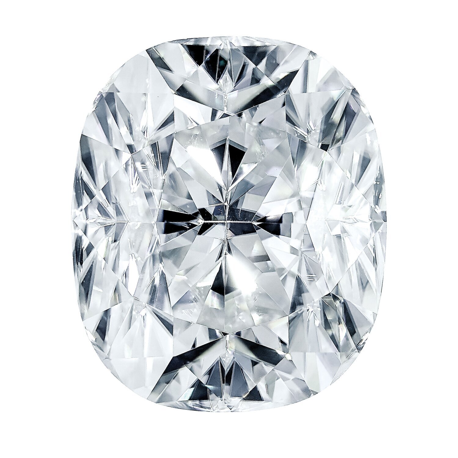 Moissanite Pure Light E F Color 7X5mm Long Cushion Cut Gemstone MT-0705-CUF-QP, MPN: MT-0705-CUF-QP,