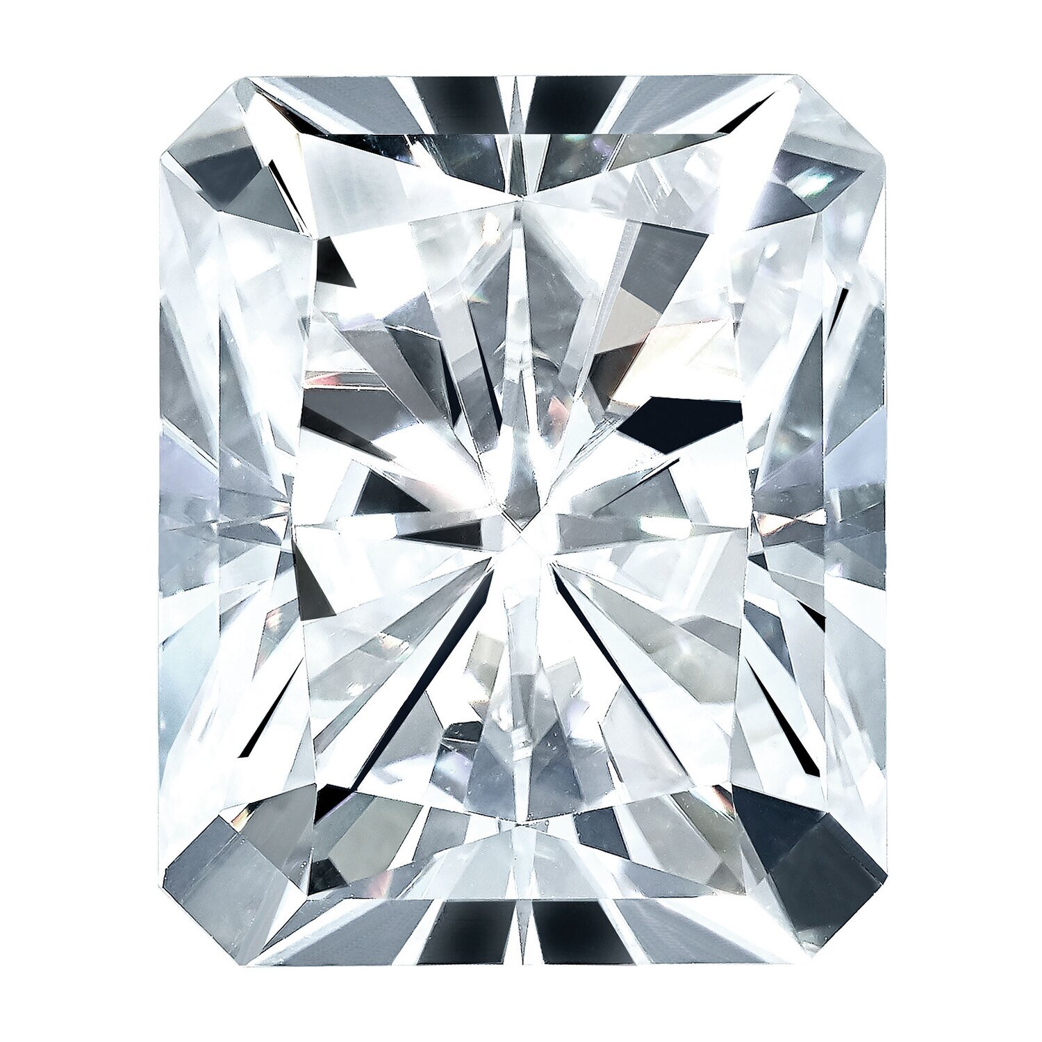 Moissanite Pure Light E F Color 8X6mm Oct Radiant Cut Gemstone MT-0806-OCR-QP, MPN: MT-0806-OCR-QP,