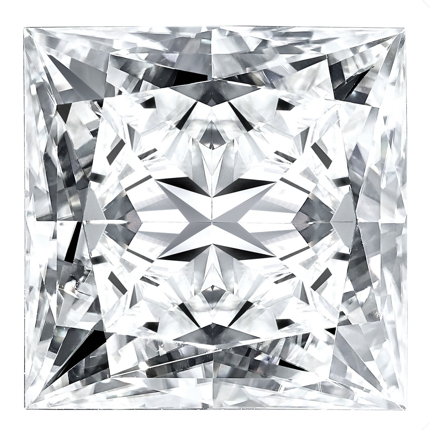 Moissanite True Light H Color 10mm Square Brilliant Gemstone MT-1000-SQB-QR, MPN: MT-1000-SQB-QR,
