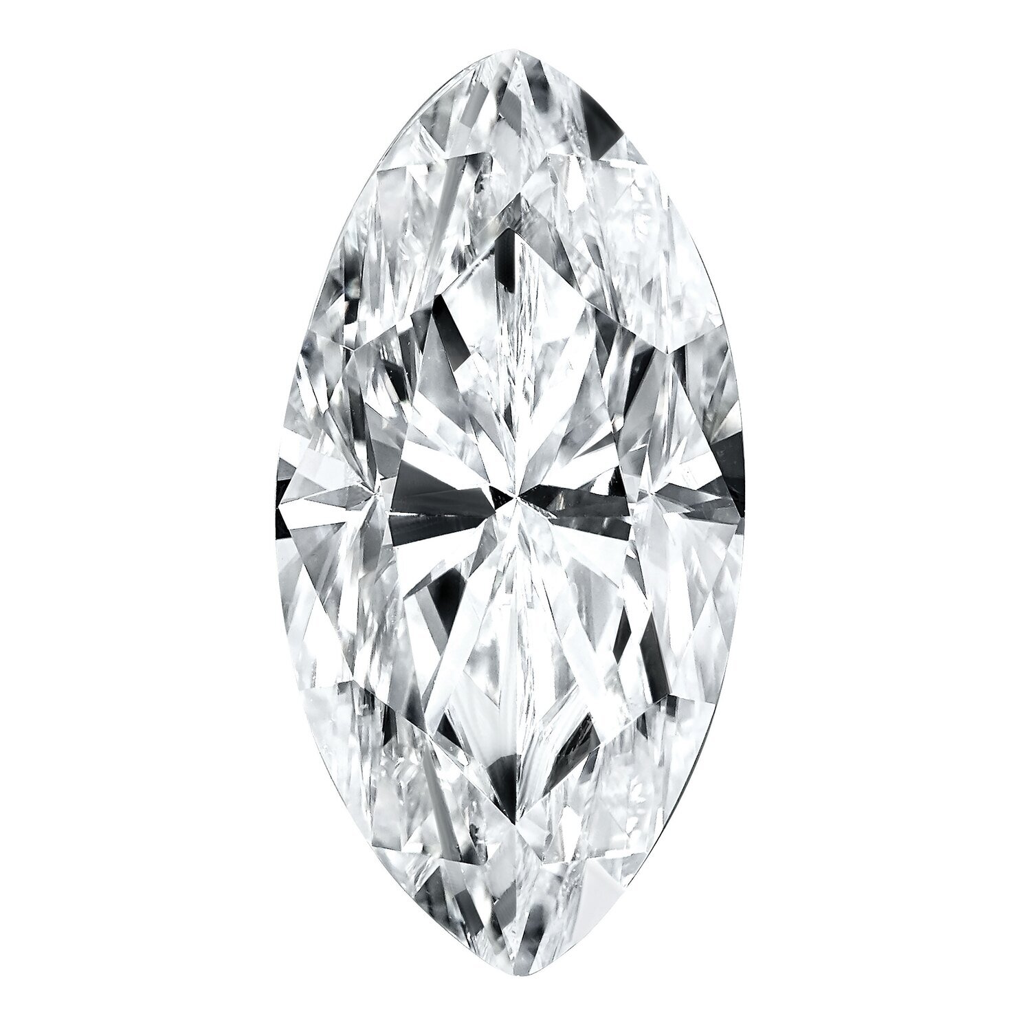 Moissanite True Light H Color 14X7mm Marquise Gemstone MT-1407-MQF-QR, MPN: MT-1407-MQF-QR,