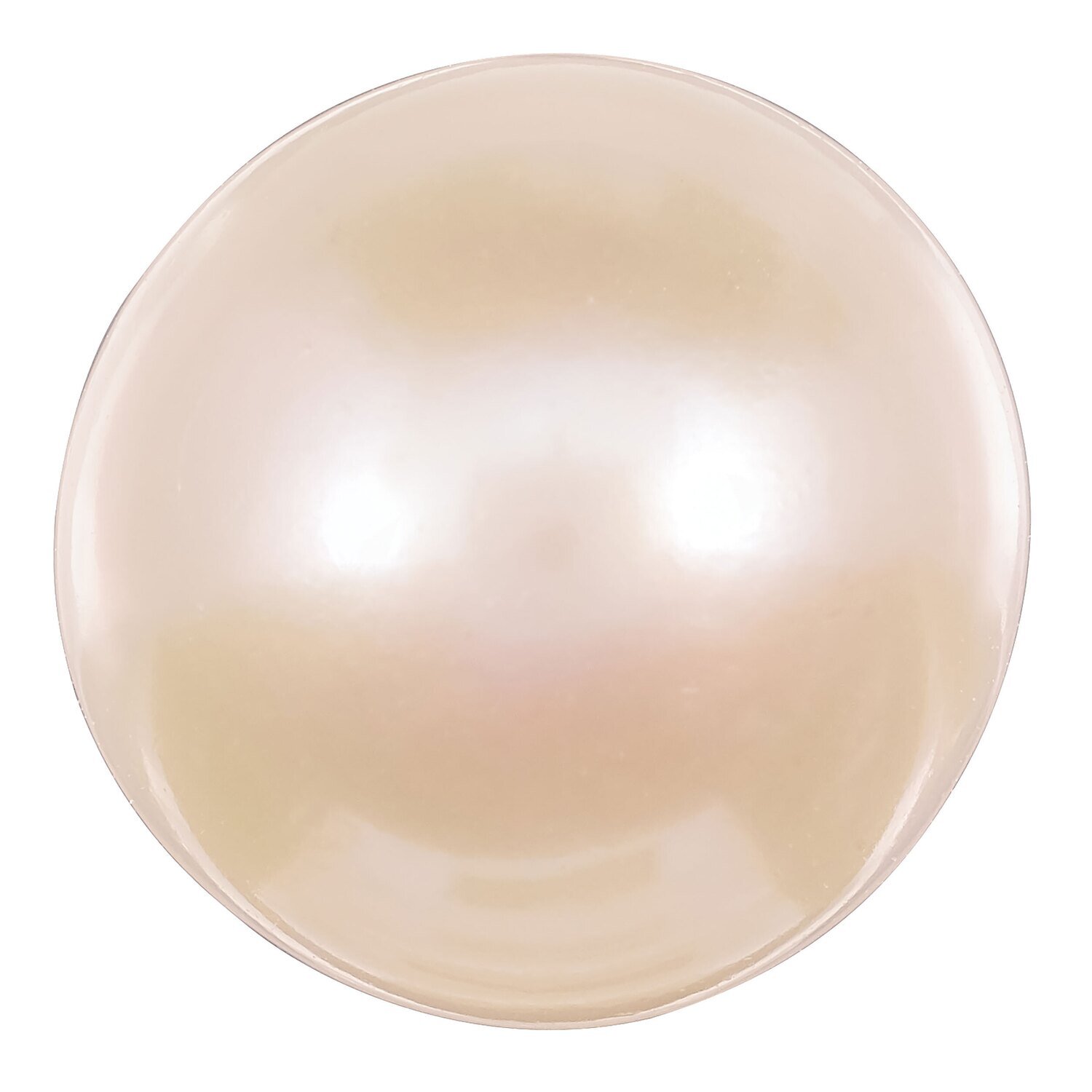Pearl FW Cultured 6mm Half Drilled A Quality PL-0600-PLH-FW-A, MPN: PL-0600-PLH-FW-A,