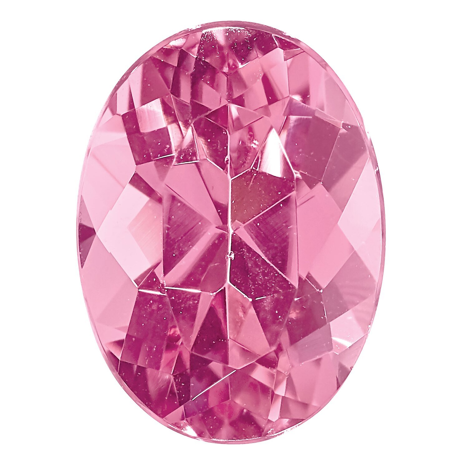 Pink Tourmaline 7X5mm Oval AA Quality Gemstone PT-0705-OVF-AA