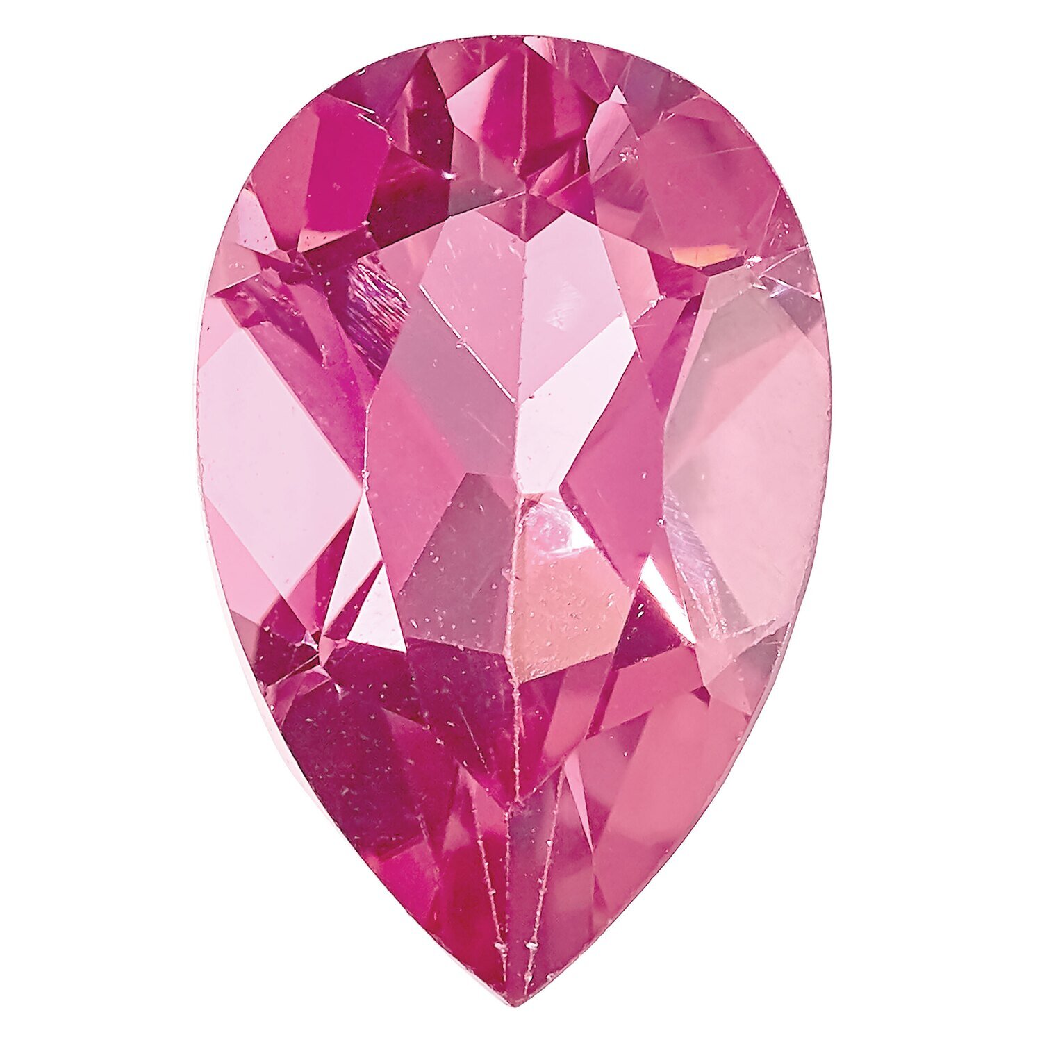 Pink Tourmaline 9X6mm Pear AA Quality Gemstone PT-0906-PSF-AA, MPN: PT-0906-PSF-AA,