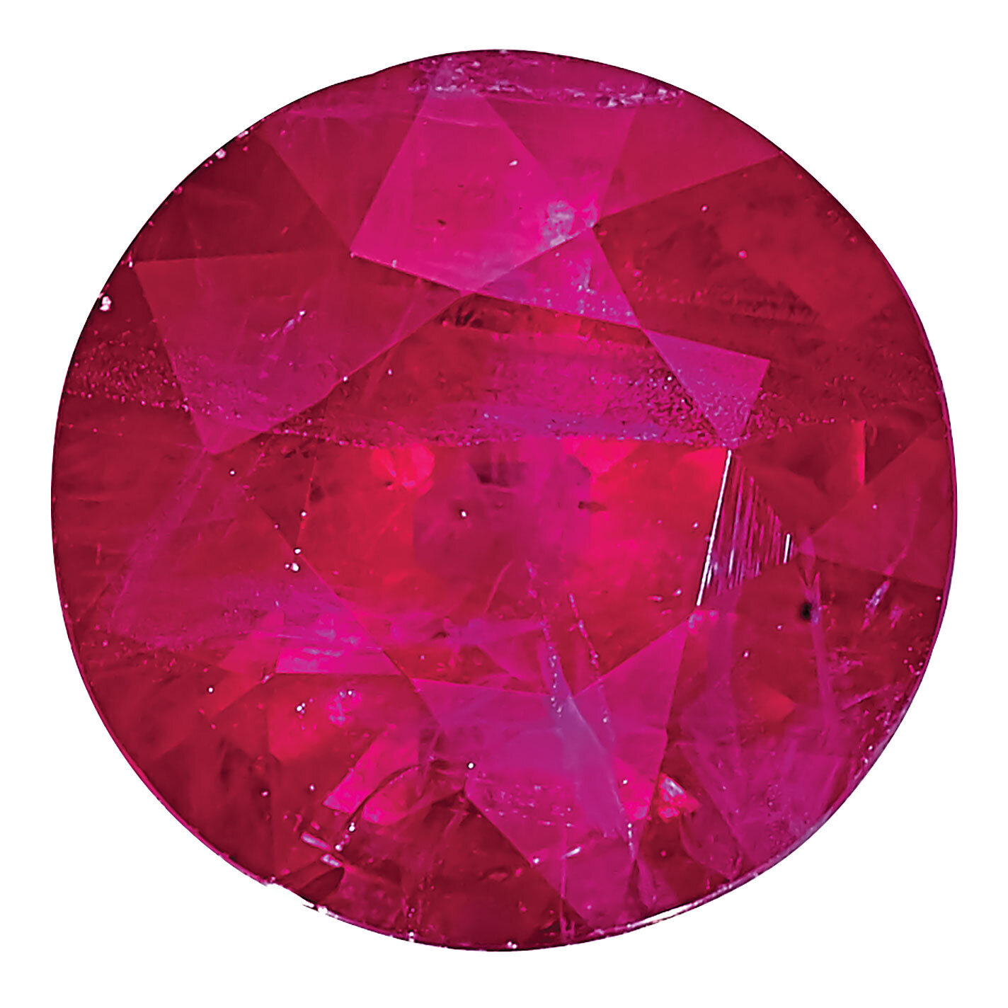 Ruby 2mm Round A Quality Gemstone RU-0200-RDF-A, MPN: RU-0200-RDF-A,