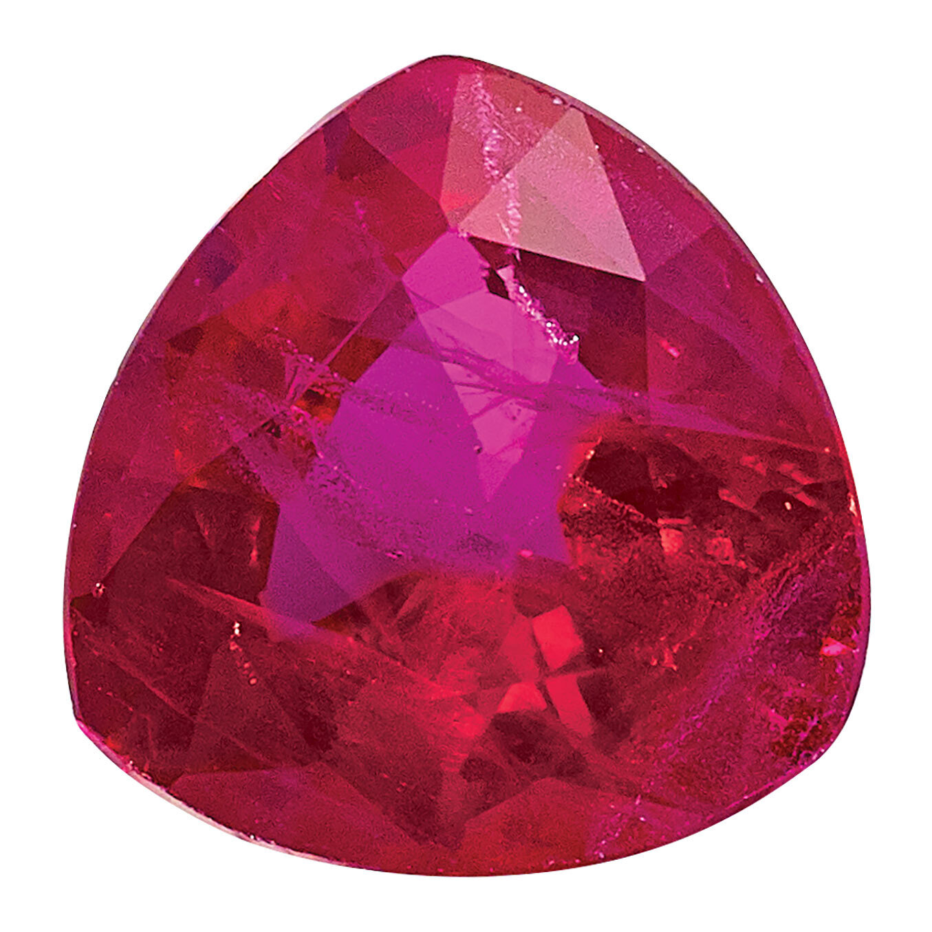 Ruby 4.5mm Trillion A Quality Gemstone RU-0450-TRF-A, MPN: RU-0450-TRF-A,
