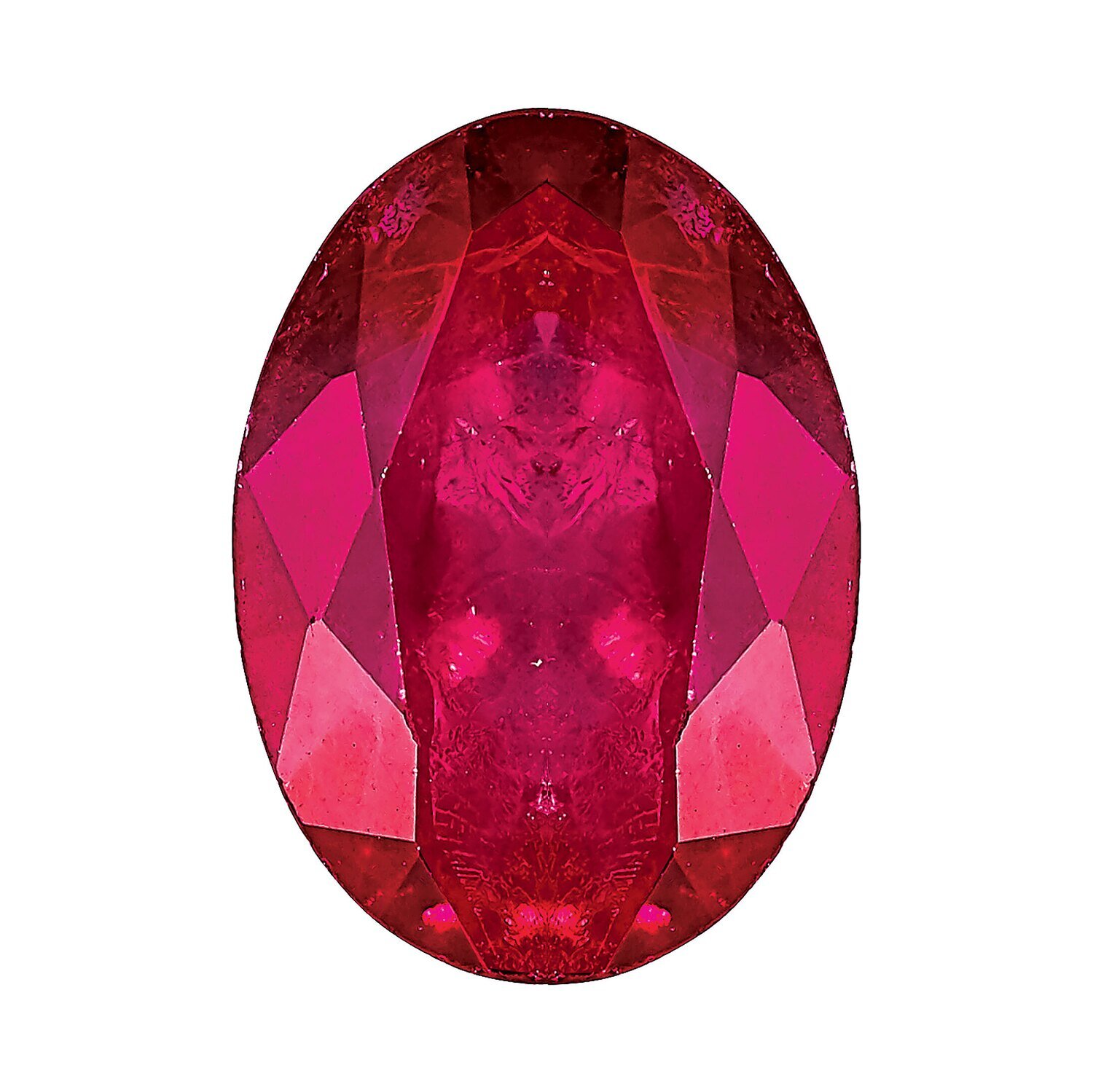 Ruby 7X5mm Oval C Quality Gemstone RU-0705-OVF-C, MPN: RU-0705-OVF-C,