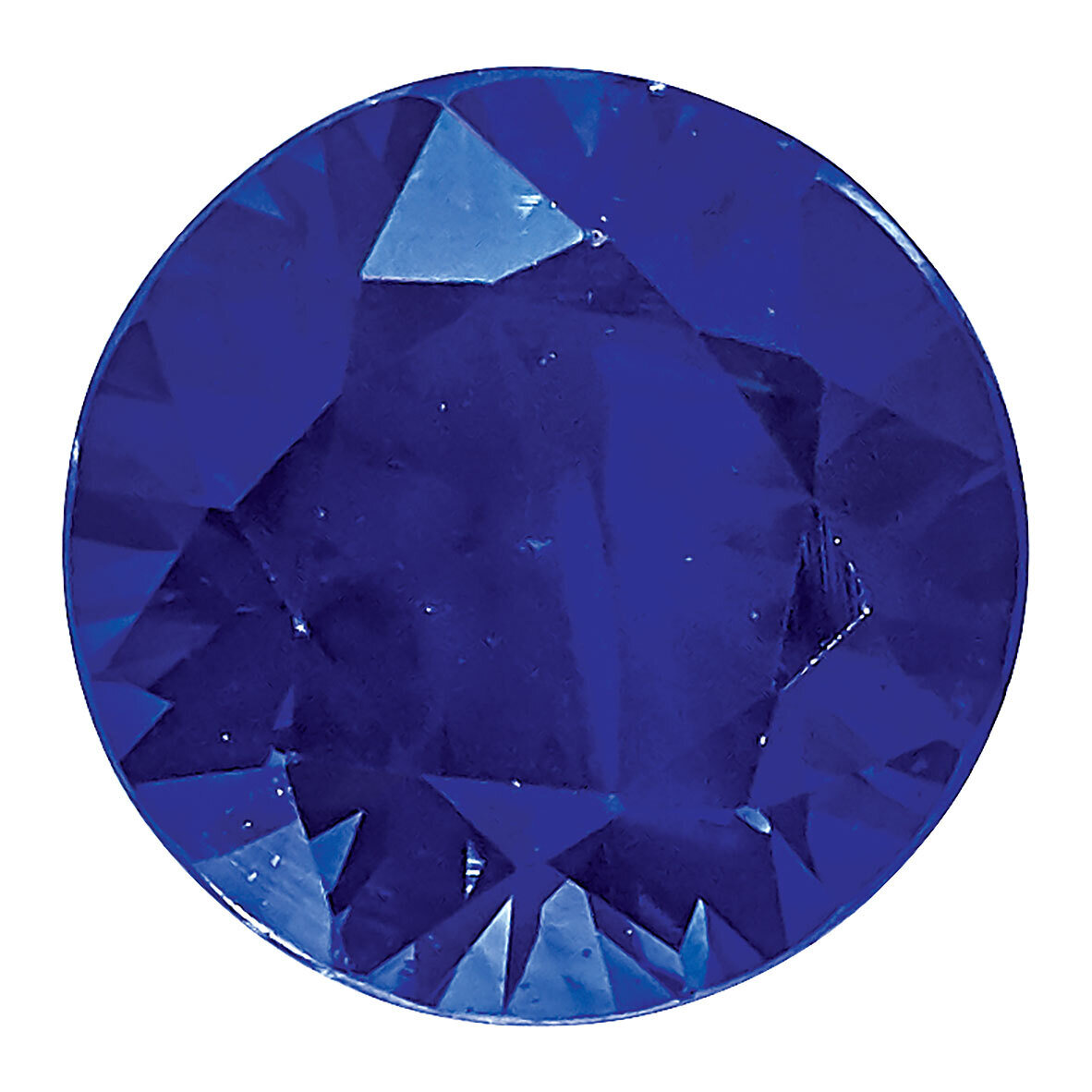 Sapphire Blue 1.75mm Round Diamond Cut AA Quality SA-0175-RDD-BL-AA, MPN: SA-0175-RDD-BL-AA,