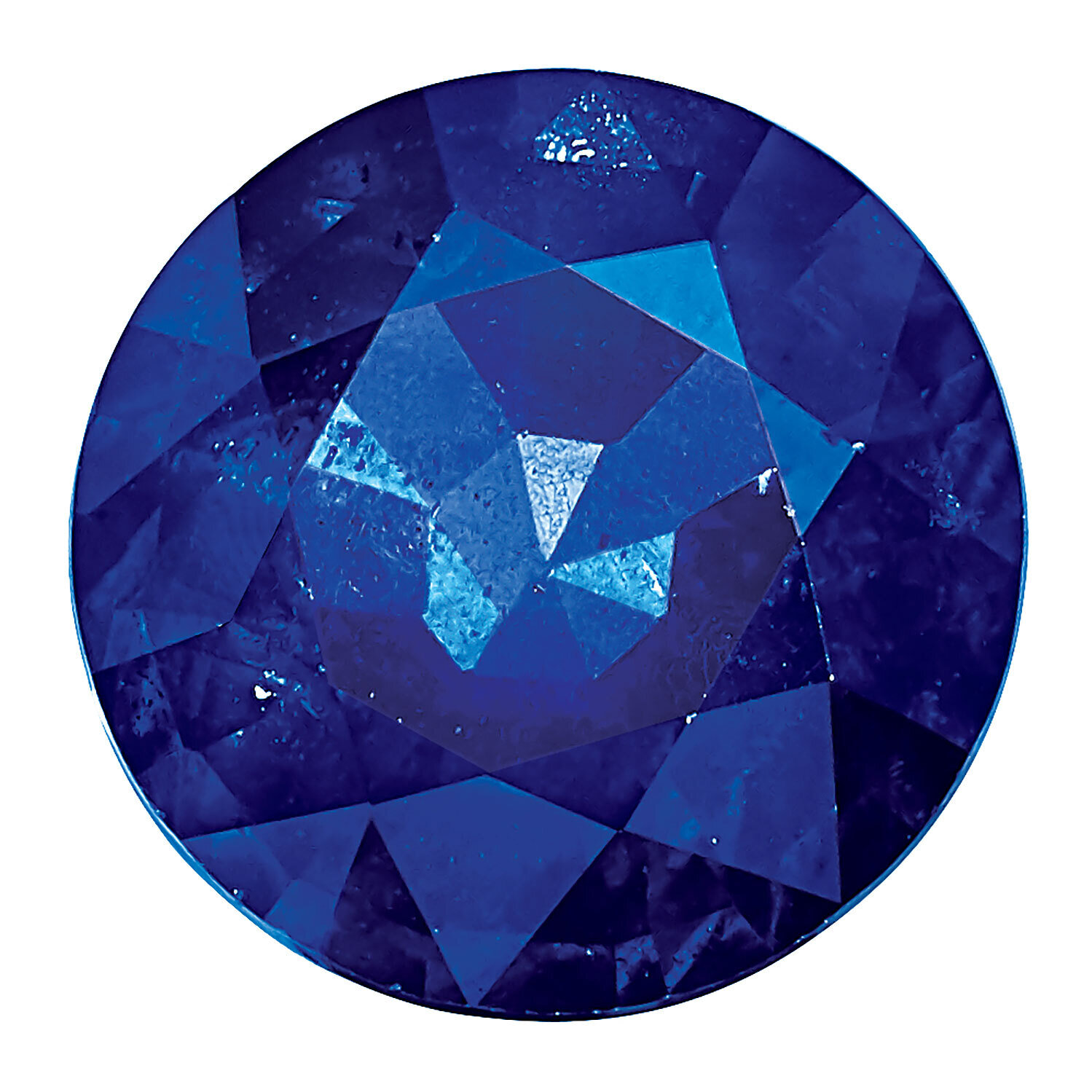 Sapphire Blue 4mm Round AA Quality Gemstone SA-0400-RDF-BL-AA, MPN: SA-0400-RDF-BL-AA,