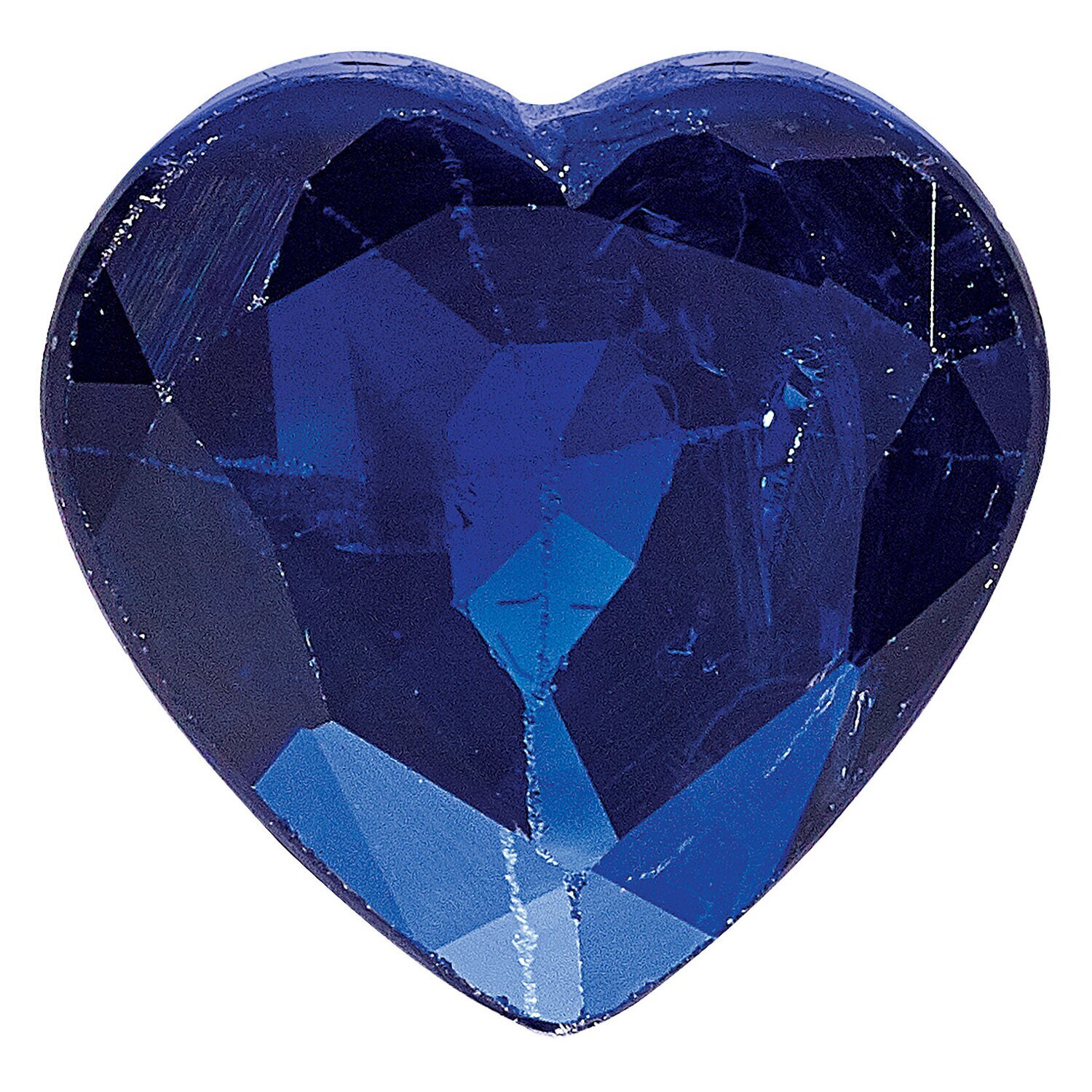 Sapphire Blue 5mm Heart Faceted A Quality Gemstone SA-0500-HTF-BL-A, MPN: SA-0500-HTF-BL-A,
