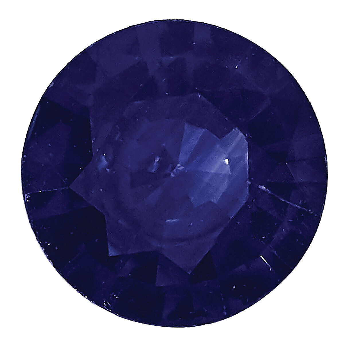 Sapphire Blue 4mm Round Diamond Cut A Quality SA-0400-RDD-BL-A, MPN: SA-0400-RDD-BL-A,
