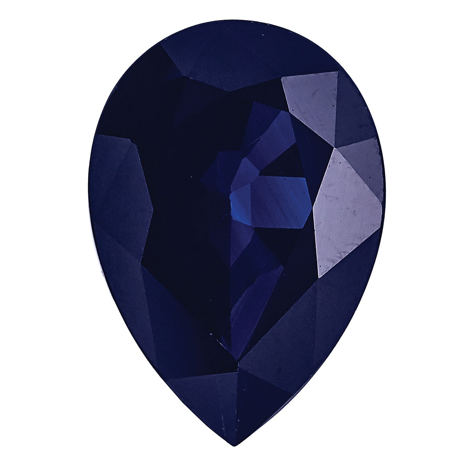 Sapphire Blue 5X3mm Pear C Quality Gemstone SA-0503-PSF-BL-C