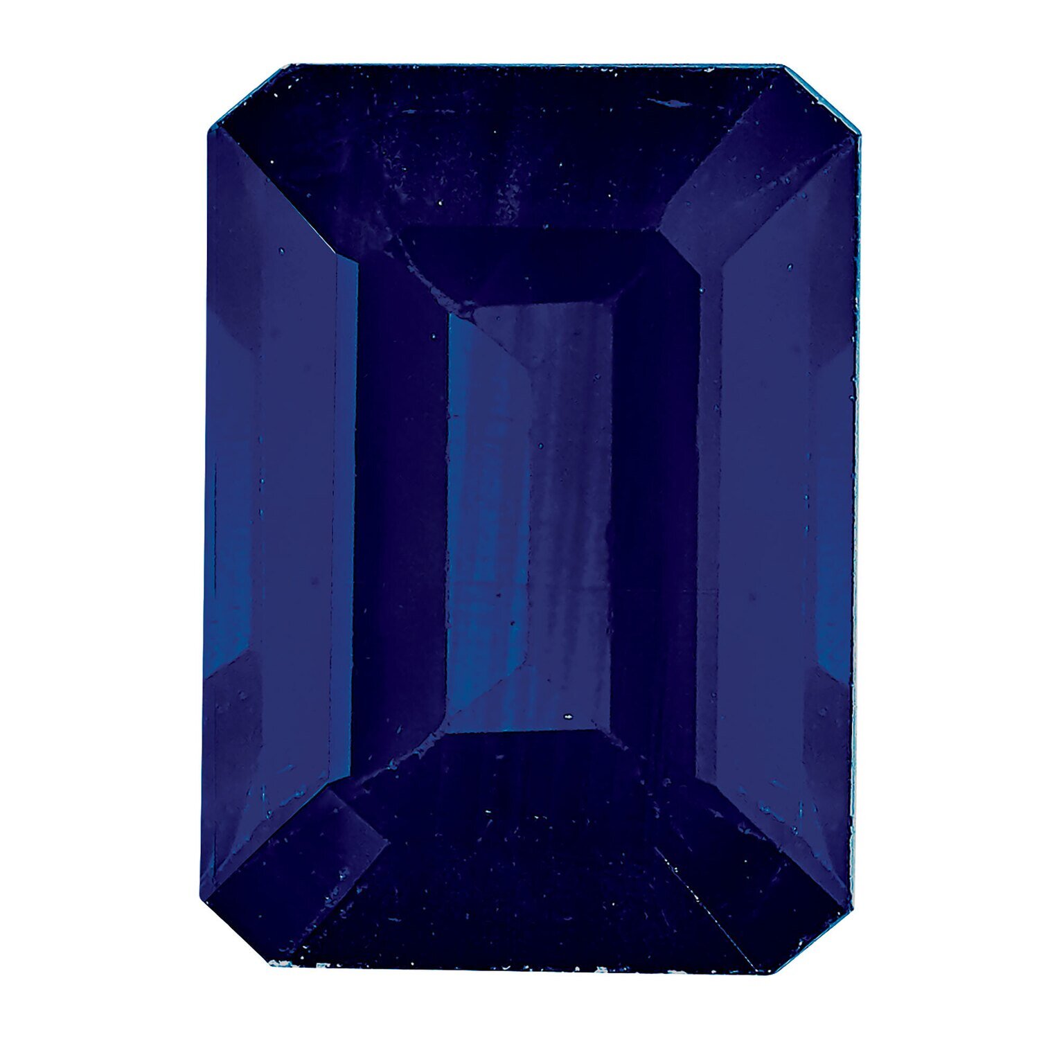 Sapphire Blue 8X6mm Emerald Cut A Quality Gemstone SA-0806-OCE-BL-A, MPN: SA-0806-OCE-BL-A,
