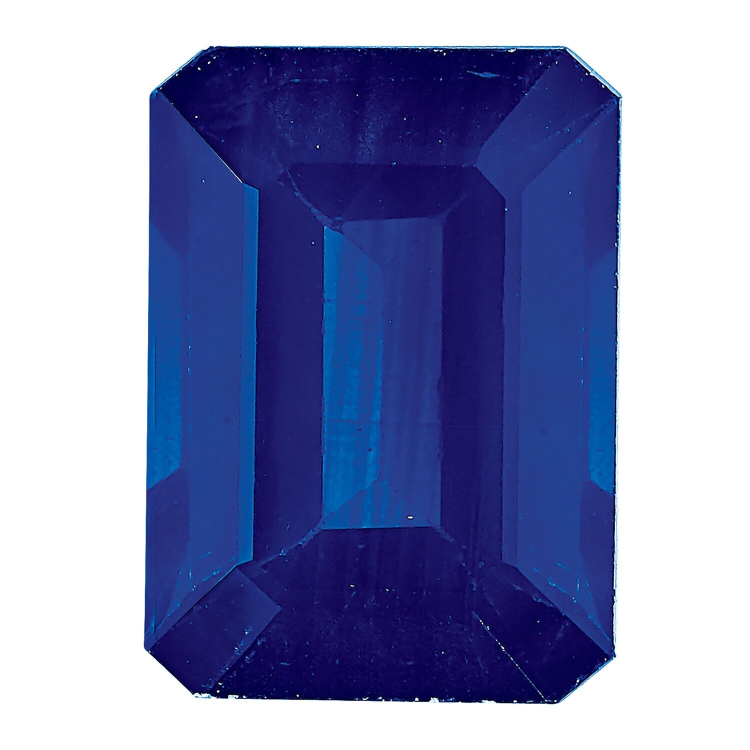 Sapphire Blue 7X5mm Emerald Cut AA Quality Gemstone SA-0705-OCE-BL-AA, MPN: SA-0705-OCE-BL-AA,