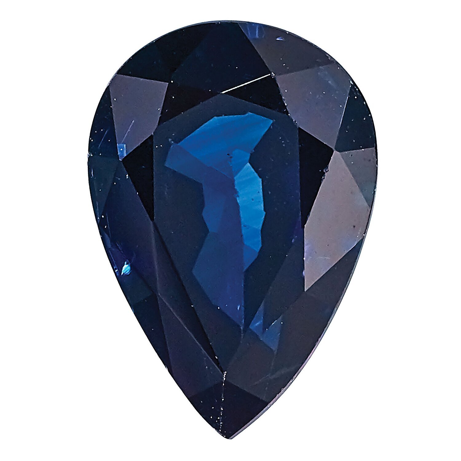 Sapphire Blue 7X5mm Pear A Quality Gemstone SA-0705-PSF-BL-A