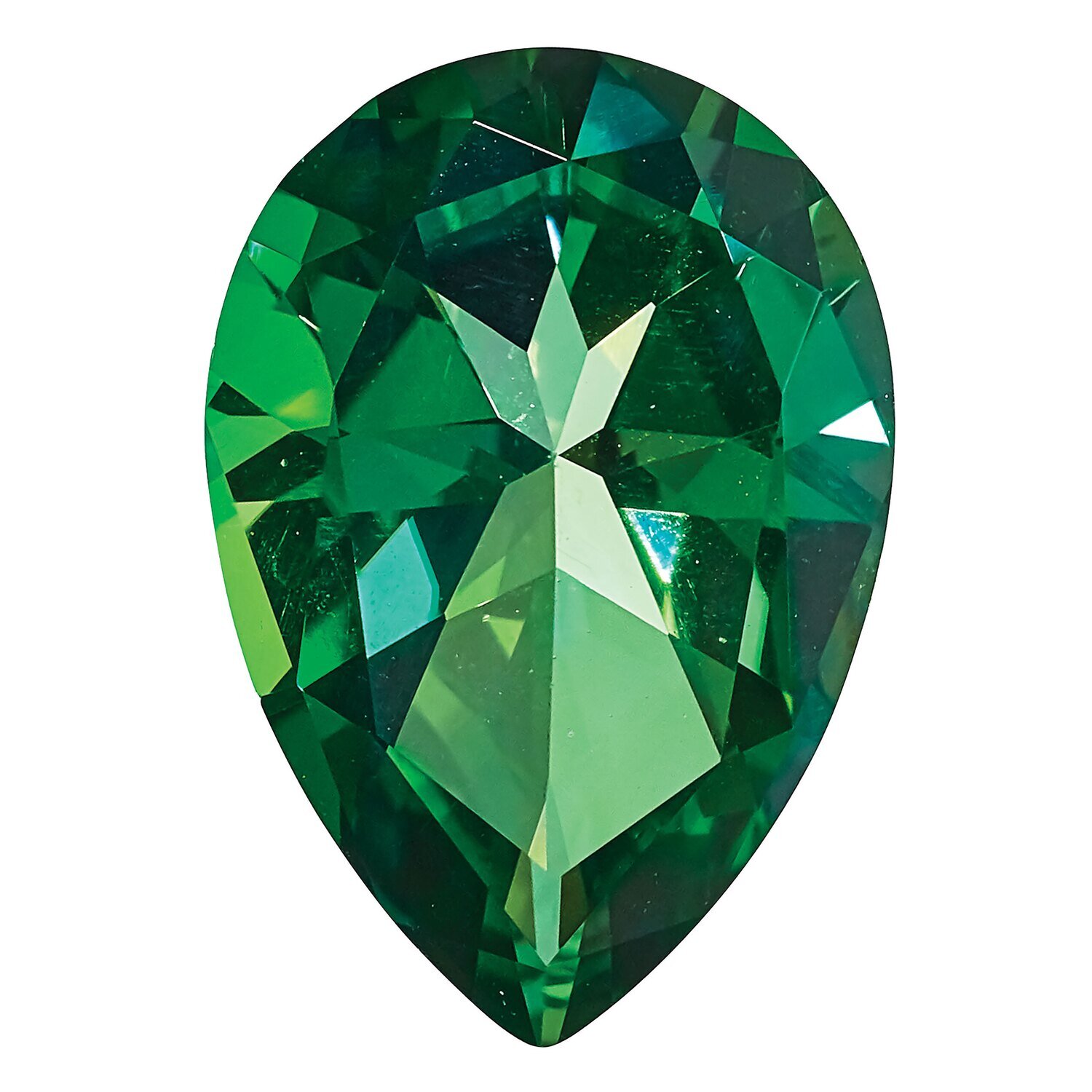 Topaz Rainforest 7X5mm Pear Gemstone TP-0705-PSF-RF, MPN: TP-0705-PSF-RF,
