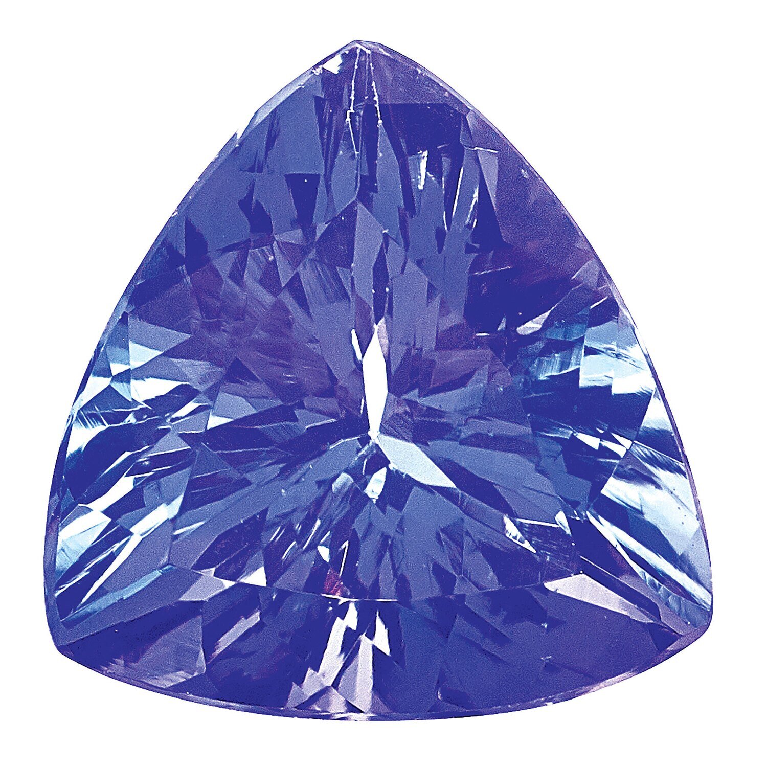 Tanzanite 4mm Trillion AA Quality Gemstone TZ-0400-TRF-AA, MPN: TZ-0400-TRF-AA,