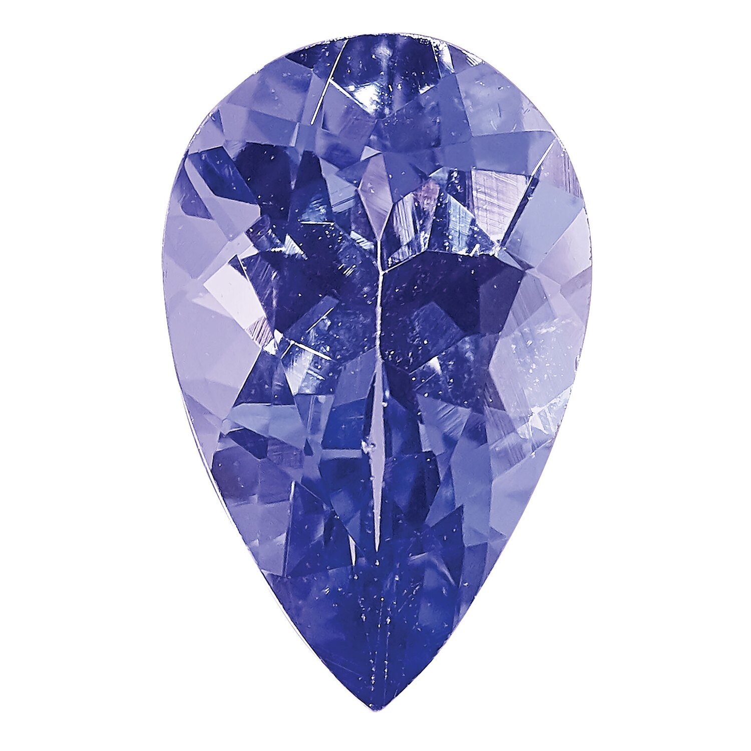 Tanzanite 6X4mm Pear A Quality Gemstone TZ-0604-PSF-A, MPN: TZ-0604-PSF-A,