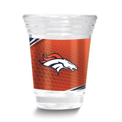 NFL Denver Broncos 2oz Square Shot Glass GM26123-BRO, MPN: GM26123-BRO, 737538172854