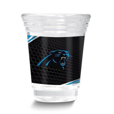 NFL Carolina Panthers 2oz Square Shot Glass GM26123-PAN, MPN: GM26123-PAN, 737538173165