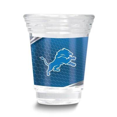 NFL Detroit Lions 2oz Square Shot Glass GM26123-LIO, MPN: GM26123-LIO, 737538173004