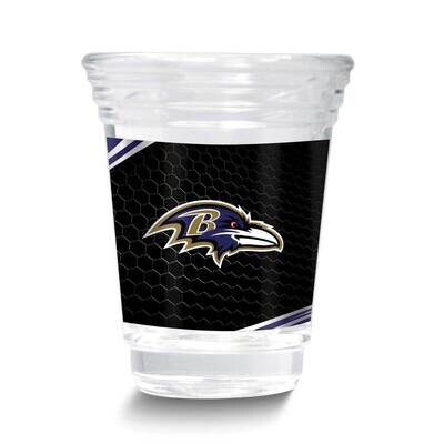 NFL Baltimore Ravens 2oz Square Shot Glass GM26123-RAV, MPN: GM26123-RAV, 737538173172