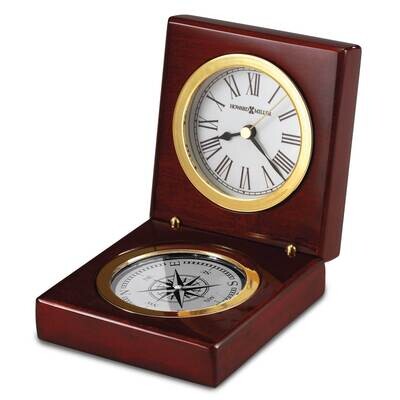 Pursuit Rosewood Finish Hinged Clock Compass GM9801, MPN: GM9801, 20867457304