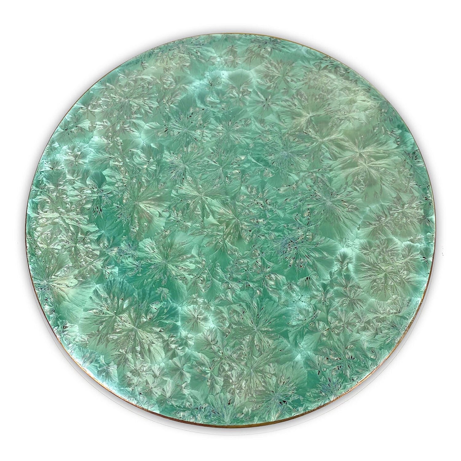 Michael Wainwright Borealis Aqua Large Lazy Susan 120BO66, MPN: 120BO66,