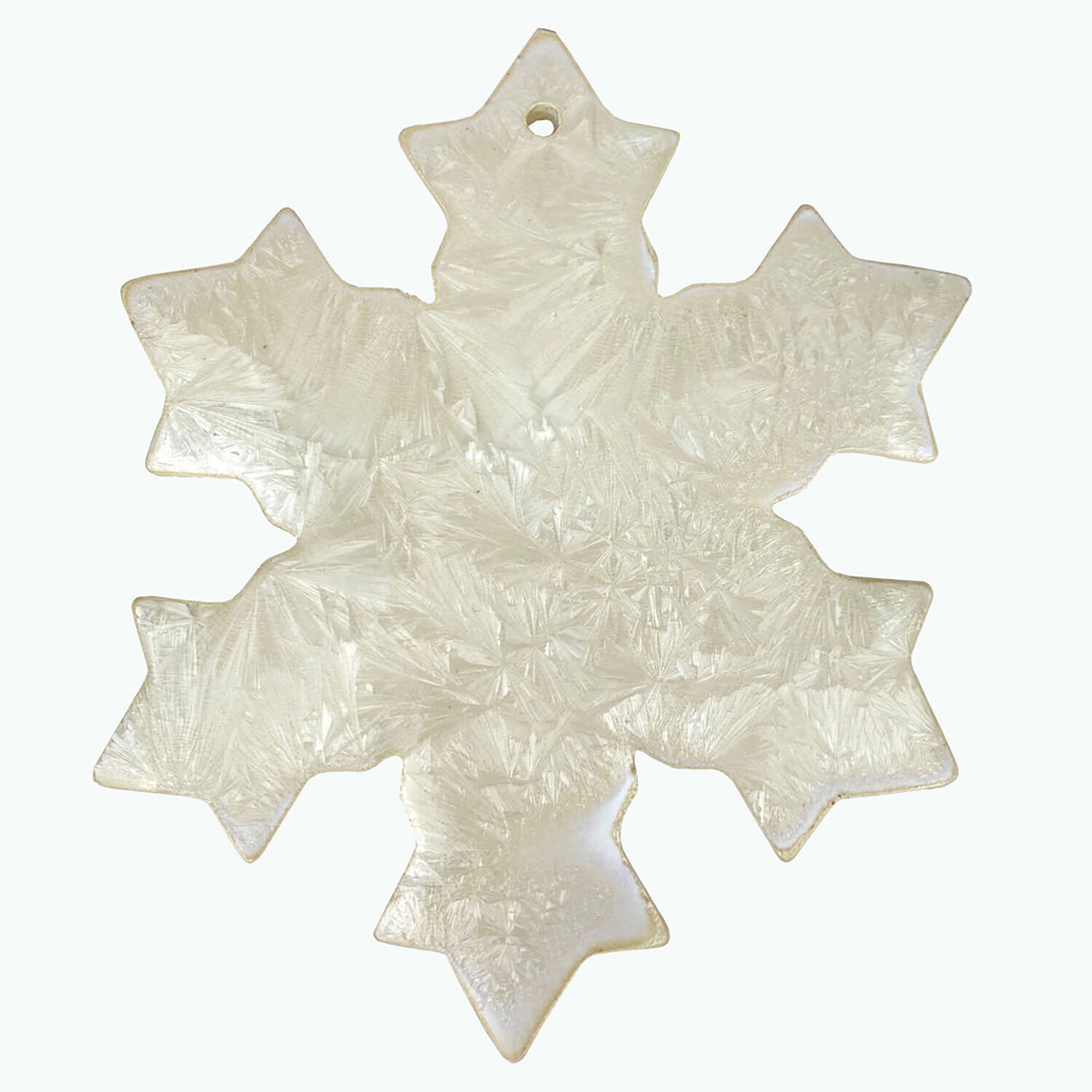 Michael Wainwright Borealis White Snowflake Ornament 138BO01