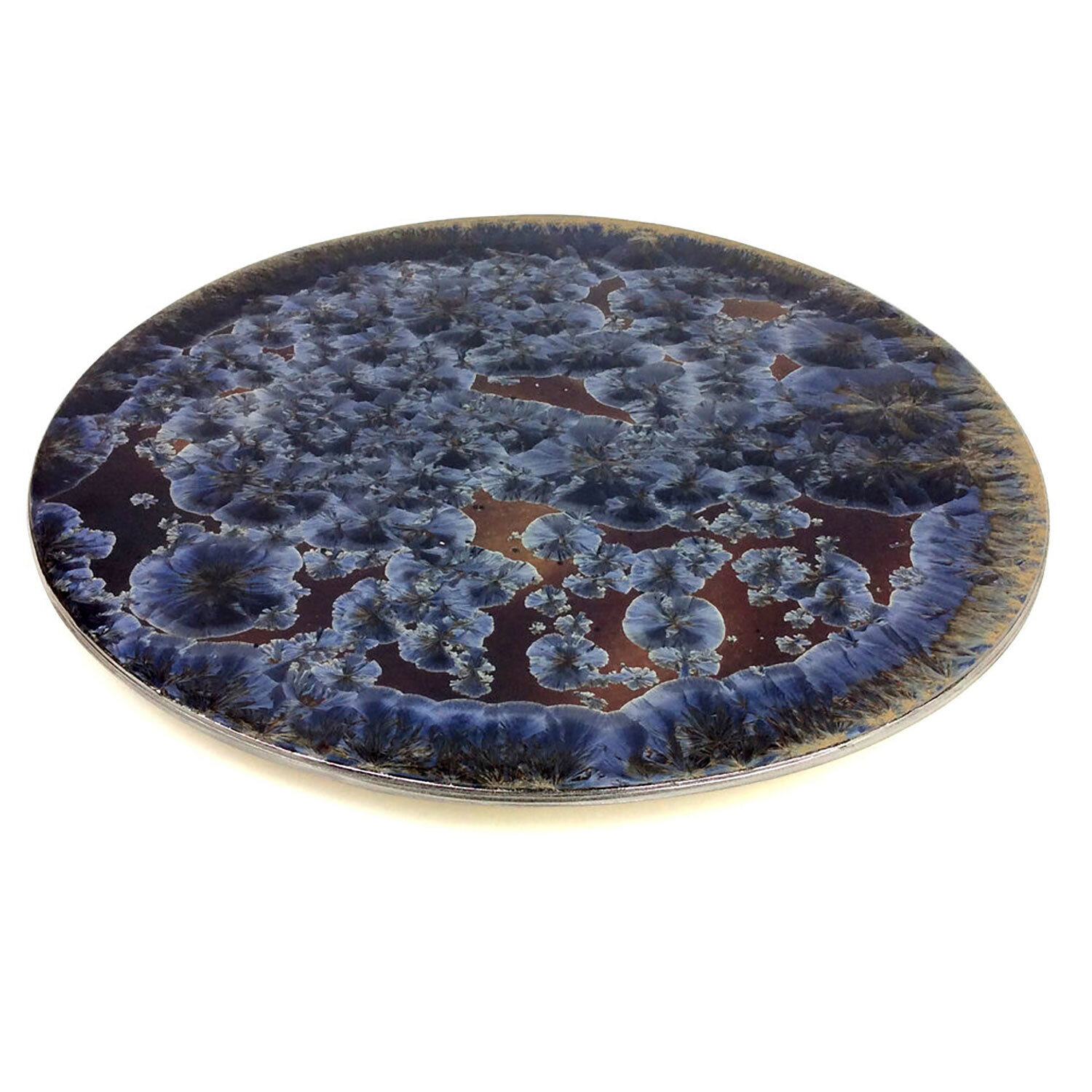 Michael Wainwright Borealis Frost Blue Medium Lazy Susan 53BO60, MPN: 53BO60,