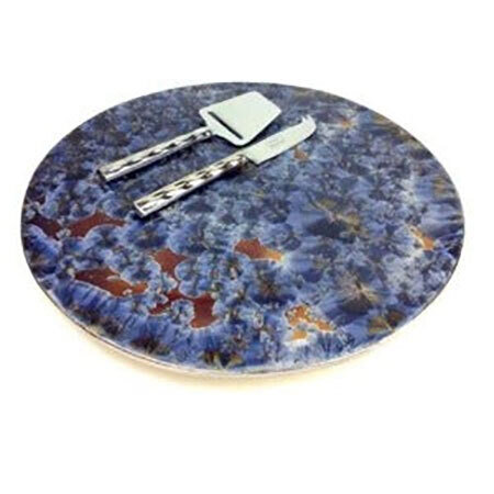 Michael Wainwright Borealis Frost Blue Small Lazy Susan 121BO60