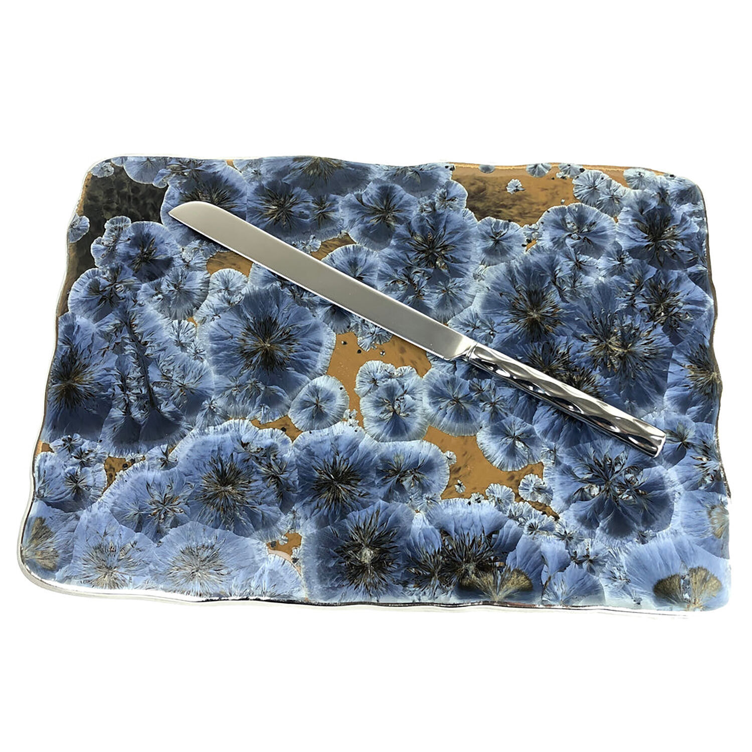 Michael Wainwright Borealis Frost Blue Tray 137BO60, MPN: 137BO60,