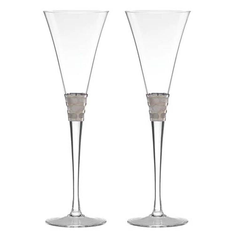 Michael Wainwright Truro Platinum Toasting Flute Pair 80TR31, MPN: 80TR31, 810027200280