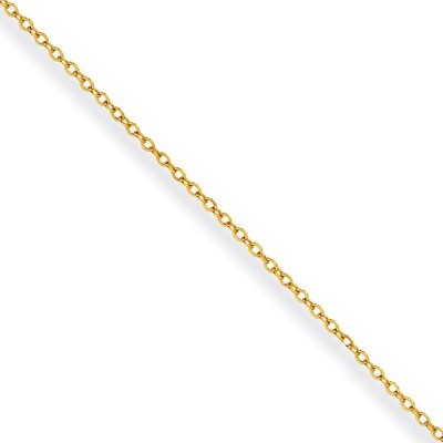 Yellow Rhodium over Brass 1.70mm Plated Fancy Chain SRN213 by Chisel, MPN: SRN213, 883957749037