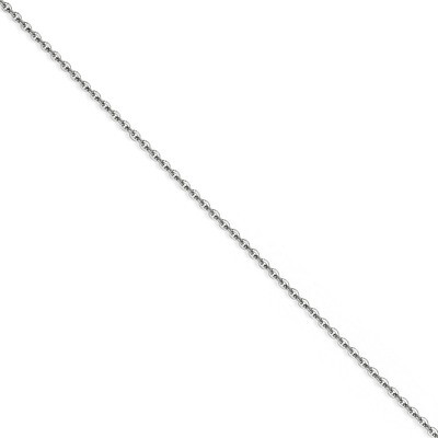 2.30mm 16 Inch Cable Chain - Stainless Steel SRN228 by Chisel, MPN: SRN228, 883957749525