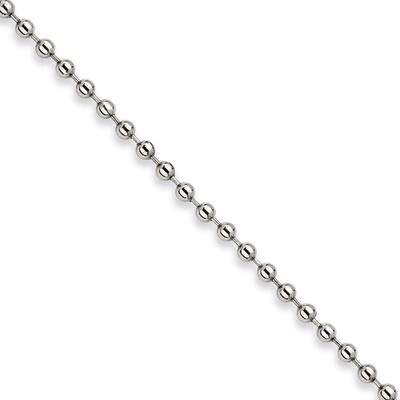 5mm Ball Chain - Stainless Steel SRN224 by Chisel, MPN: SRN224, 883957749402
