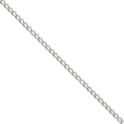 3mm Curb Chain - Stainless Steel SRN225 by Chisel, MPN: SRN225, 883957749433