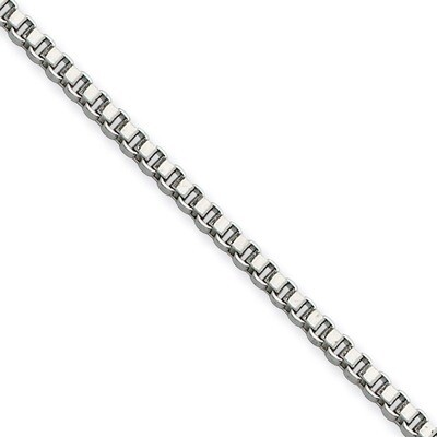 2.0mm 18 Inch Box Chain - Stainless Steel SRN663 by Chisel, MPN: SRN663, 886774042503
