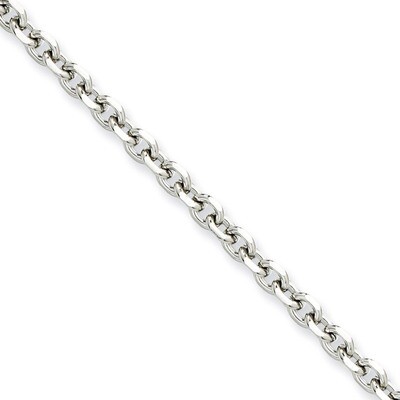 5.3mm 20 Inch Cable Chain - Stainless Steel SRN660 by Chisel, MPN: SRN660, 886774042435