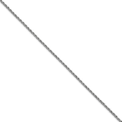 2.3mm 16 Inch Rope Chain - Stainless Steel SRN672 by Chisel, MPN: SRN672, 886774042824
