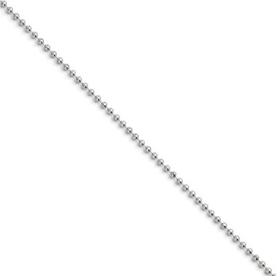 2.4mm 16 Inch Ball Chain - Stainless Steel SRN668 by Chisel, MPN: SRN668, 886774042695