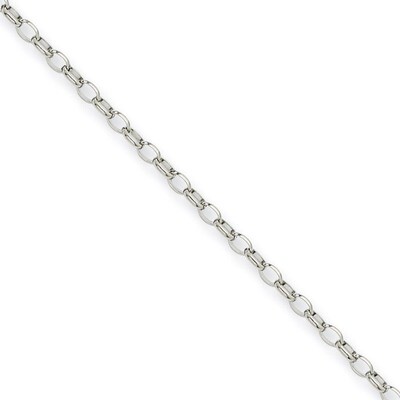 3.20mm 18 Inch Pendant Chain - Stainless Steel SRN656 by Chisel, MPN: SRN656, 886774042282