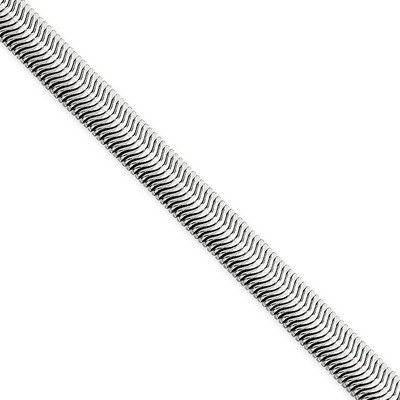 5.20mm 20 Inch Flat Snake Chain - Stainless Steel SRN671 by Chisel, MPN: SRN671, 886774042787