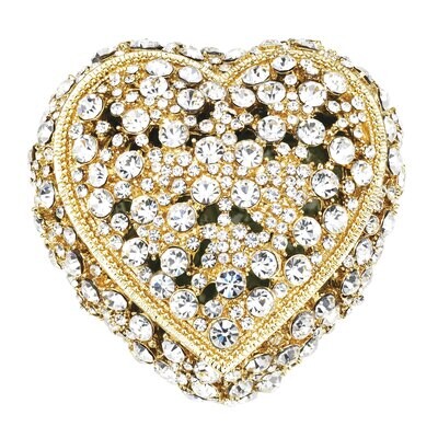 Olivia Riegel Gold Princess Heart Box CB0620, MPN: CB0620, 817655011820