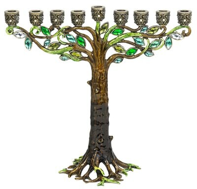 Olivia Riegel Tree Menorah CH1703, MPN: CH1703,