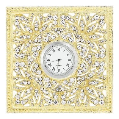 Olivia Riegel Gold Windsor Desk Clock CL6010, MPN: CL6010,